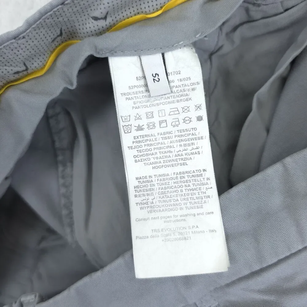 Trussardi Pants Chinos Jeans Men's 52 (Measures 35x33) Gray Casual